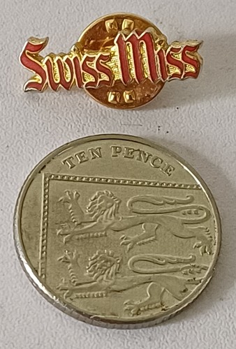 Swiss miss enamel pin - swiss, badge