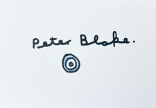 Peter Blake HAND SIGNED