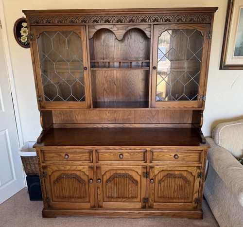 Oak sideboard unit welsh - unit, /
