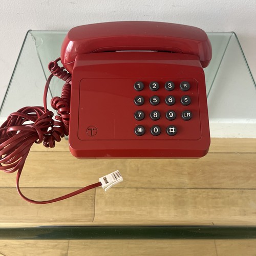 Vintage british telecom red - bt,