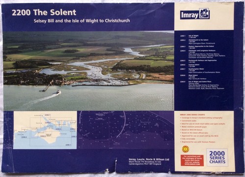 Imray charts 2200 the solent - charts,