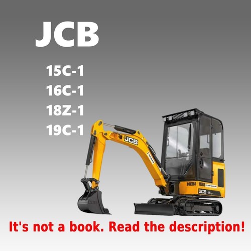 Jcb 15c 16c 18z - 15c-1, 16c-1