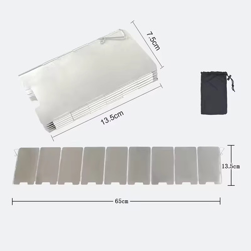 Foldable outdoor stove wind - foldable,
