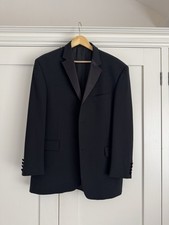 Moss Bros Dinner Jacket DJ Black, size approx 44R (jacket only)