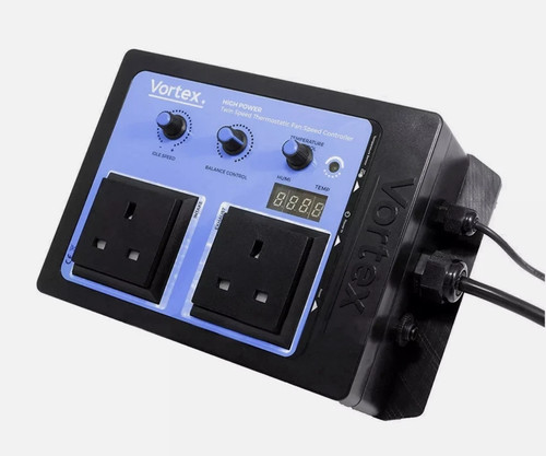 Vortex twin speed thermostatic - twin,