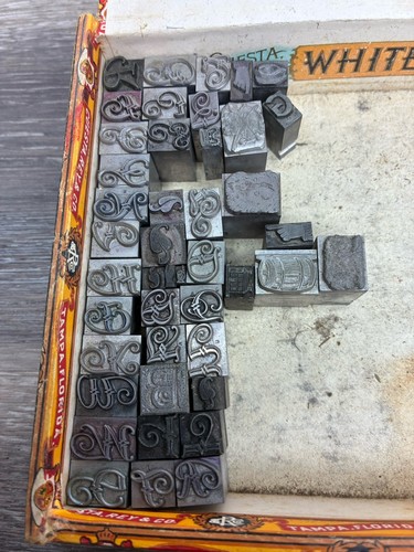 Vintage letterpress printing - letterpress,