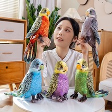 Realistic Plush Parrot Toy