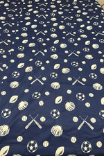 Sports Theme Curtain 2 Panels