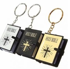 Mini Bible Keyring Keychain