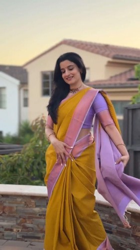 Saree blouse pure banarasi - saree,