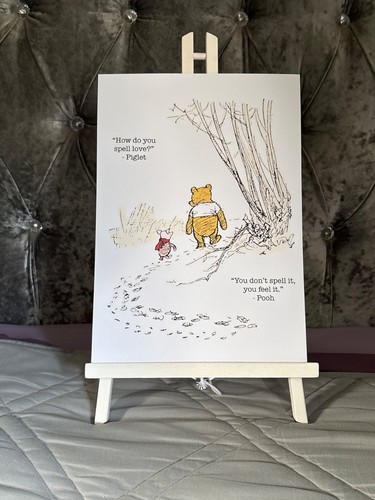 Winnie the pooh art - a4,