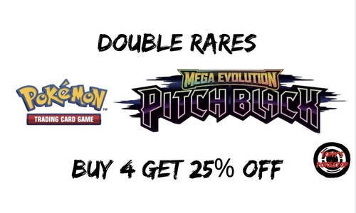 Pitch black double - double, rare