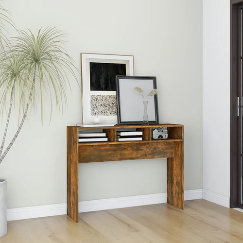 Walplus console table - table, smoked