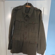 Australian Army WW2 Woollen Tunic Jacket 1944 Dated Officers