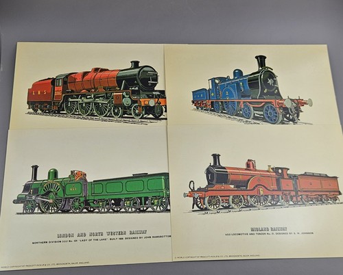Vintage british locomotive - vintage,