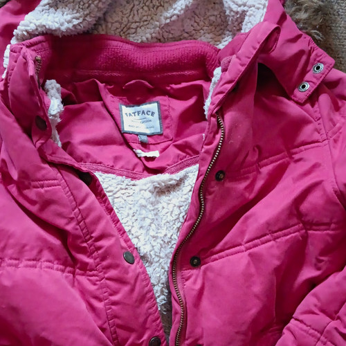 Fatface girls pink hooded - fatface,