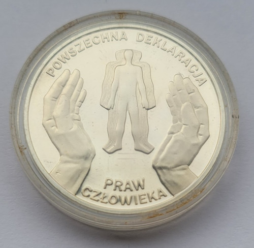 1998 poland zlotych silver - poland, 10