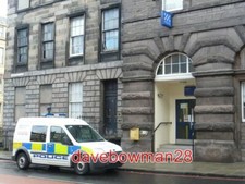 PHOTO  EDINBURGH POLICE VAN