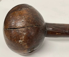 Antique African Zulu Tribal Knobkerrie wooden tribal club ceremonial