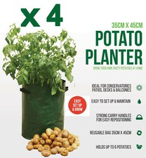 4 X Potato Planters Grow Bags