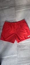 Speedo Red Swim Shorts Mens