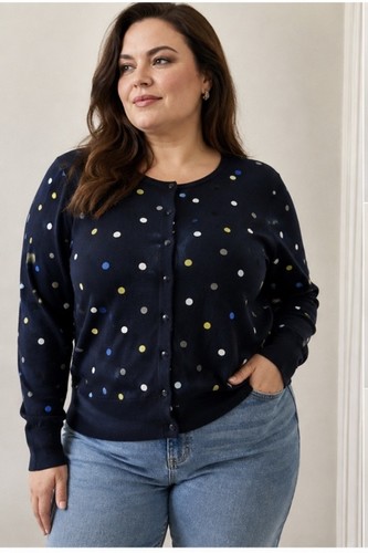Hobbs navy embrodiered polka - hobbs,