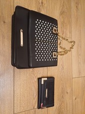 LYDC London Black Shoulder Bag