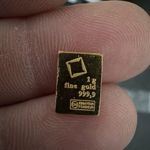 Gram gold bar - 1, 999