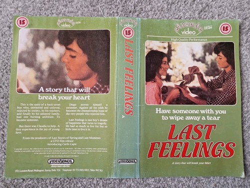 Last feelings vhs - big, box