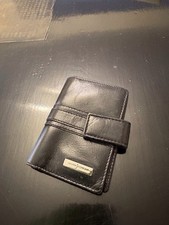 Black leather key Case wallet - Jasper Conran