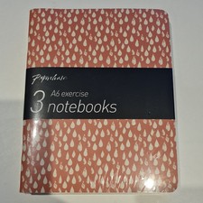 Paperchase 3 X New A6 Notebook