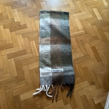 Acne Studios Tronty Logo Wool-Blend Scarf