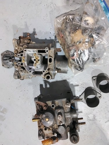 Pair dismantled solex35 - dismantled,