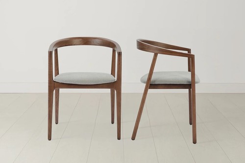 Swyft dining chair - 01, walnut