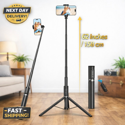 Phone tripod - 62", –