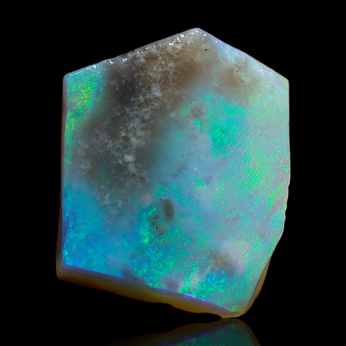 Natural fire opal gemstone - opal,