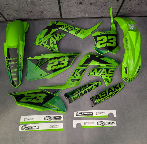 Plastics graphics kawasaki - plastics,