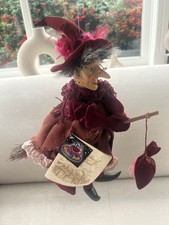 Vintage Witches of Pendle Rowena Flying Doll 35cm Figure with tags