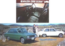 Mazda 1300 Familia Saloon 1971-72 Original UK Sales Brochure No. A47106N 102-24