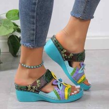 Wedge Slippers 2025 Summer New