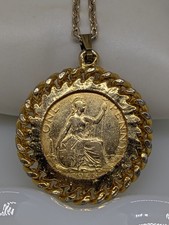 Vintage Silver Tone Pendant