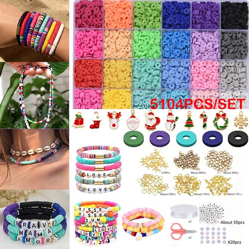 5032pcs clay beads bracelet - beads,