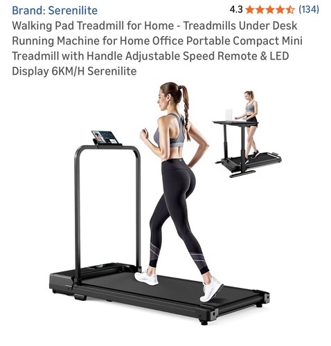 Unused walking pad treadmill - pad,