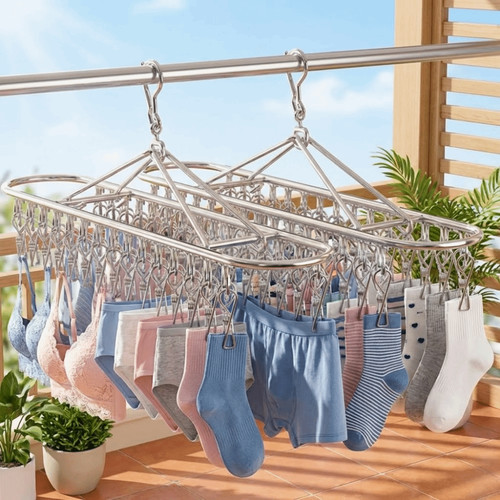 Clips socks drying rack - 20/30,