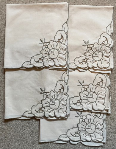 Vintage cutwork embroidery - cutwork,