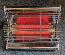 Prilect 2Kw Old Style 2 Bar Electric Fire. 240v. Made in Burnley UK. 