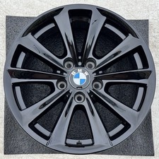 Genuine 17" BMW F10 5 6 Series Alloy Wheel Rim Spare 6867127 Gloss Black 236 F11