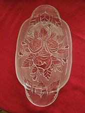 Rose Embossed Large Clear