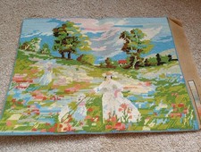 Vintage needlepoint tapestry - needlepoint,