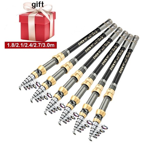 Telescopic fishing rod - telescopic,